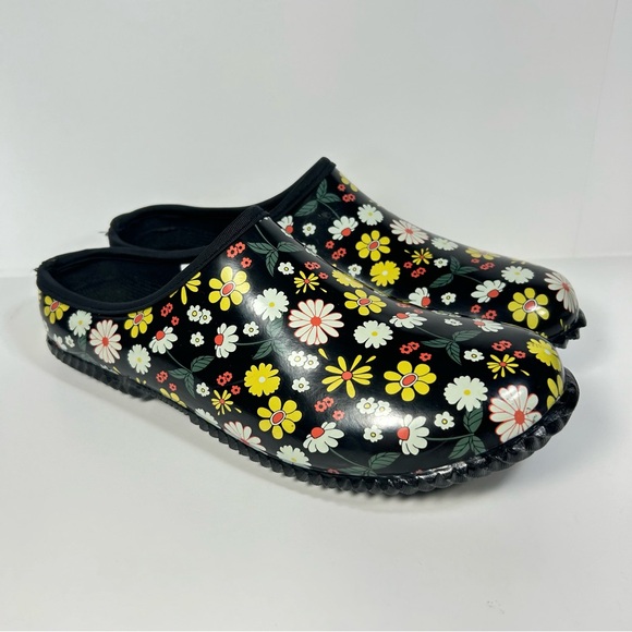 Western Chief Petal Party Garden Waterproof Floral Slip-On Clogs Shoes Women’s 8 - Picture 4 of 14